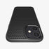 ACS01617 - iPhone 12 Pro Max Case Liquid Air in black showing the back